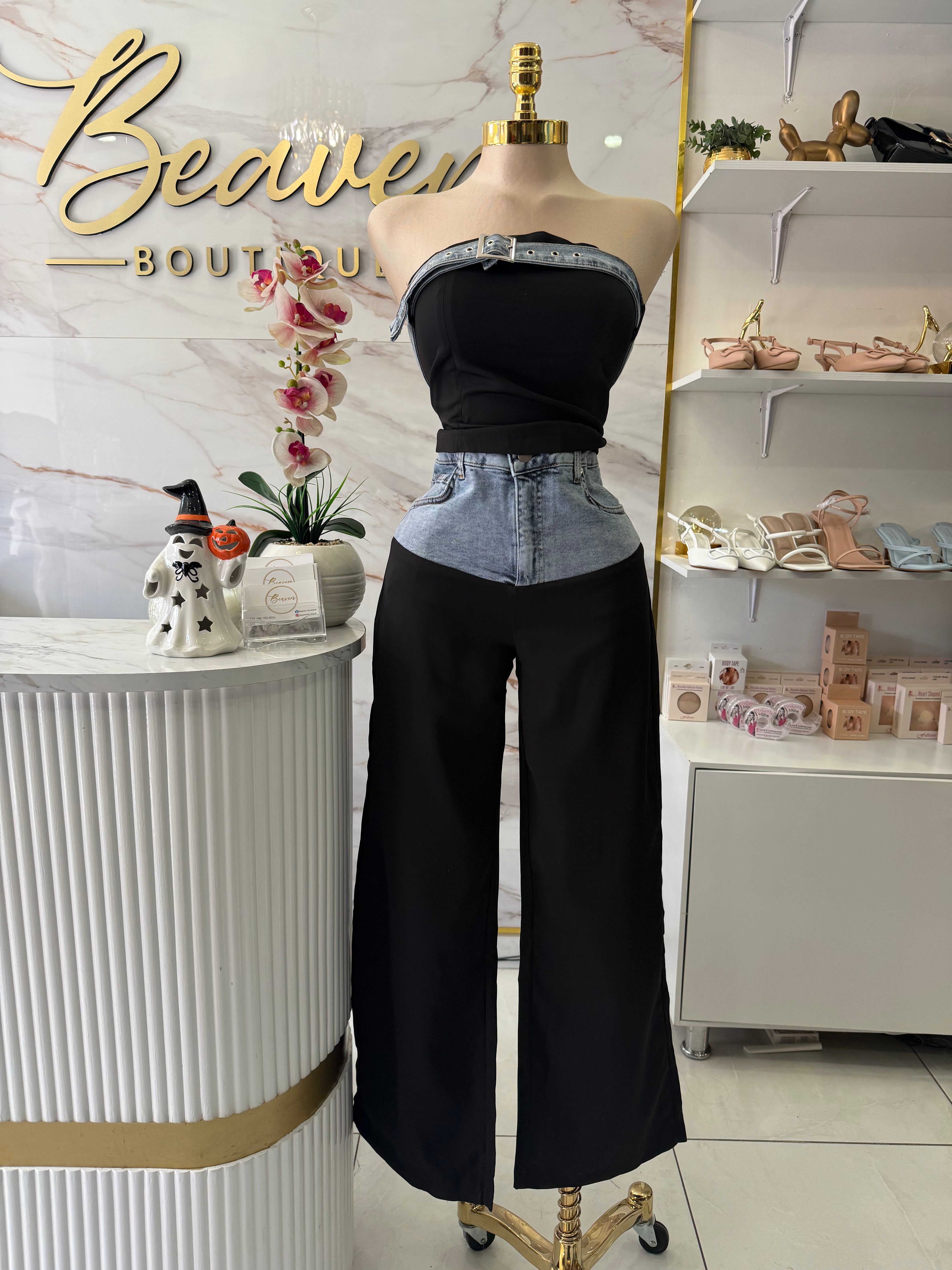 Set pantalón mezclilla 2475