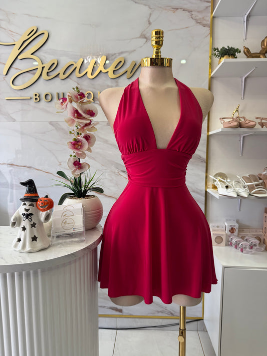 Vestido rojo 6928D